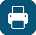 Vector icon of printer